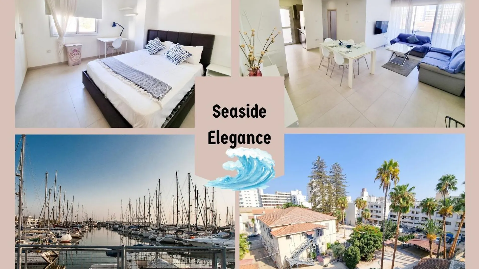 Appartement Seaside Elegance Retreat à Larnaca